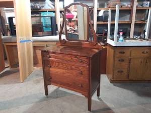 Vintage Dresser with Mirror