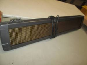 lot 132 image: Programmable Telecorp Display Sign ...