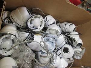 lot 147 image: Box Of Various Security Cameras Se...