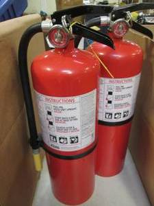 lot 148 image: (2) Fire Extinguishers...