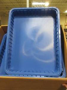 lot 150 image: 6 pc. Heavy Duty Plastic Parts Bins...