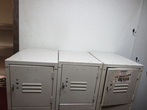 lot 23 image: (3) Locker Sections 12X15X66