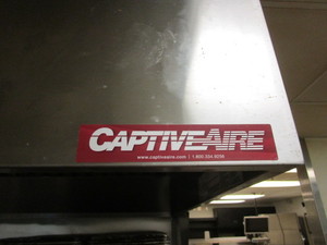 lot 33 image: 8 12 Captiveaire Exhaust Vent 54 Wide