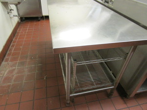 lot 38 image: SS Table 30X69X36
