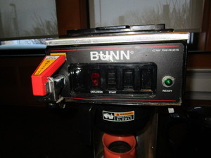 lot 42 image: Bunn Coffee Maker 8X18X17