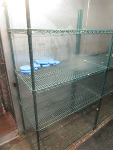 lot 47 image: (6) Wire Racks (5) 24X60X75 (1) 24X42X75