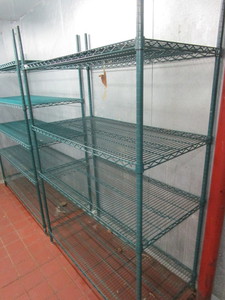 lot 49 image: (4) Wire Racks 24X48X75