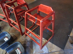 lot 85 image: High Chairs & Booster Seats