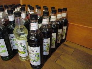 lot 109 image: Containers of Syrup