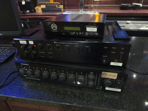 lot 195 image: Stereo Equipment, Monitor, Keyboards & Mice