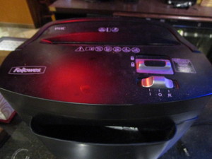 lot 196 image: Paper Shredder, Laminator, Adding Machine