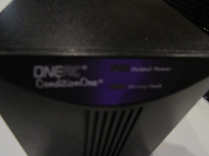 lot 198 image: (2) Small Battery Backups