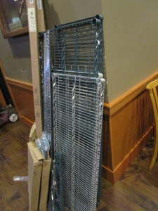 lot 217 image: Misc. Racking & Flooring Pcs