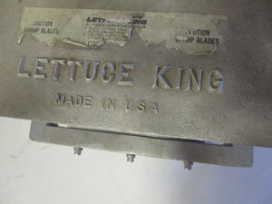 lot 239 image: Lettuce King Slicer