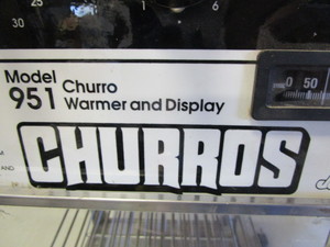 lot 270 image: Churro Warmer & Dislay 12X12X27
