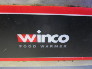lot 255 image: Winco Food Warmer 15X22X10