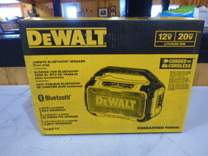 lot 56 image: DeWalt Jobsite Bluetooth Speaker