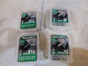 lot 86 image: 4 Packs of Self-Tapping Screws