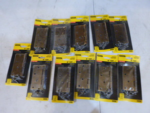 lot 90 image: 11 Stanley 4 Door Hinges