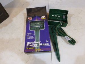 lot 175 image: BR Tools Outdoor Power Stake