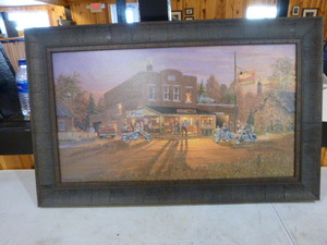 lot 186 image: Barnhouse Framed Print