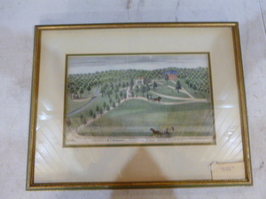 lot 187 image: Framed Print of Residence of W.T. Bonniwell, Hutchinson MN