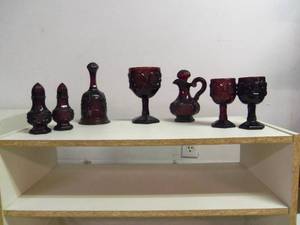 Avon Ruby Red Cape Cod Collection...