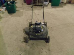 Poulan Push Mower Tested WORKS...