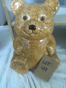 Avon Brown Bear Cookie Jars...