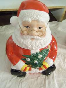 Santa Cookie Jar...