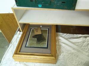 Black Lab Foil Picture Keyed Med Ca...