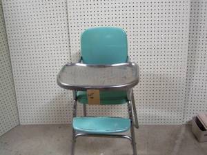 1950s Green High Chair...