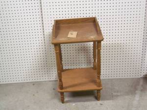 2 Shelf End Table...
