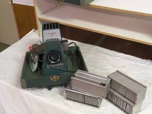 Argus Projector with 6 Slides...