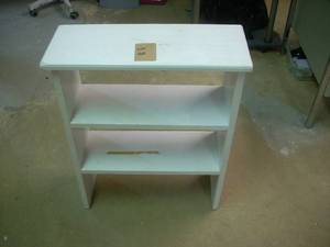 3 Layer Bookshelf White...