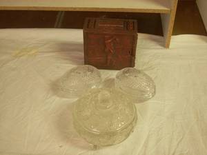 Golf Keepsake Box , 2 Crystal Egg a...