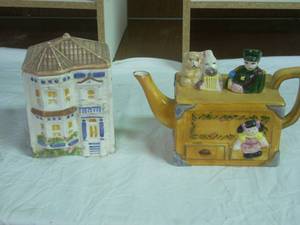Deramic House teapot x1 Ceramic Car...