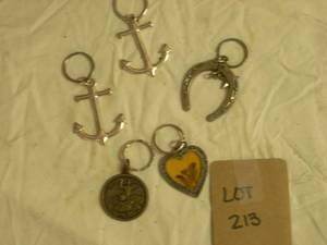 Misc Keychains x5...