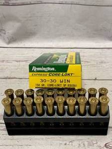 lot 12 image: 20 Rounds 30-30 Win Ammo Ammunition
