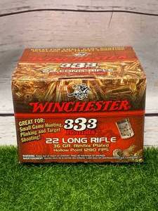 lot 18 image: 333 Rounds .22 Ammo Ammunition