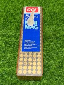 lot 42 image: 100 Rounds .22 Mini Mag Ammo Ammunition