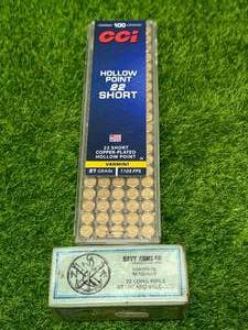 lot 43 image: 100 Rounds .22 Hollow Point & 50 Rounds .22 Ammo Ammunition