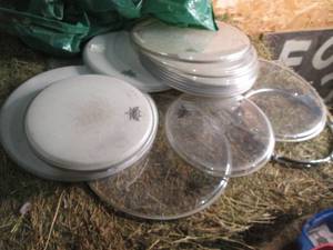 lot 32 image: Large Lot of Drum Heads See Photos...