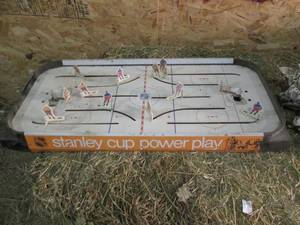 lot 53 image: vintage Stanley power play hockey g...
