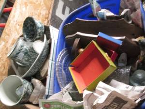 lot 55 image: dishes and knick knacks ...