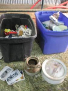 lot 69 image: (2) Totes of Misc Items. See Photo...