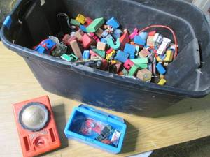 lot 97 image: Vintage Toys in Lockable Tote...