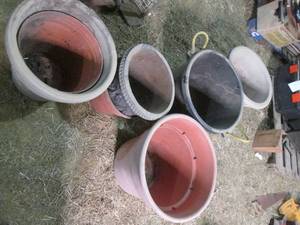 lot 145 image: Large Lot of Outdoor Planter...