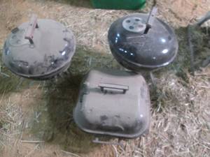 lot 147 image: (2) Charcoal Grills...