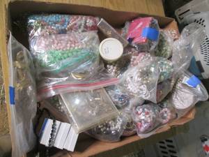 lot 156 image: Large Box of Jewelry See Photos...